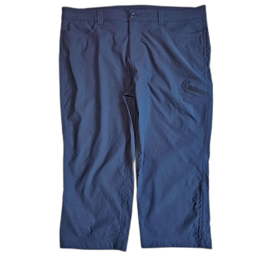 Eddie Bauer Women's Capri Pants Navy Blue sz 16